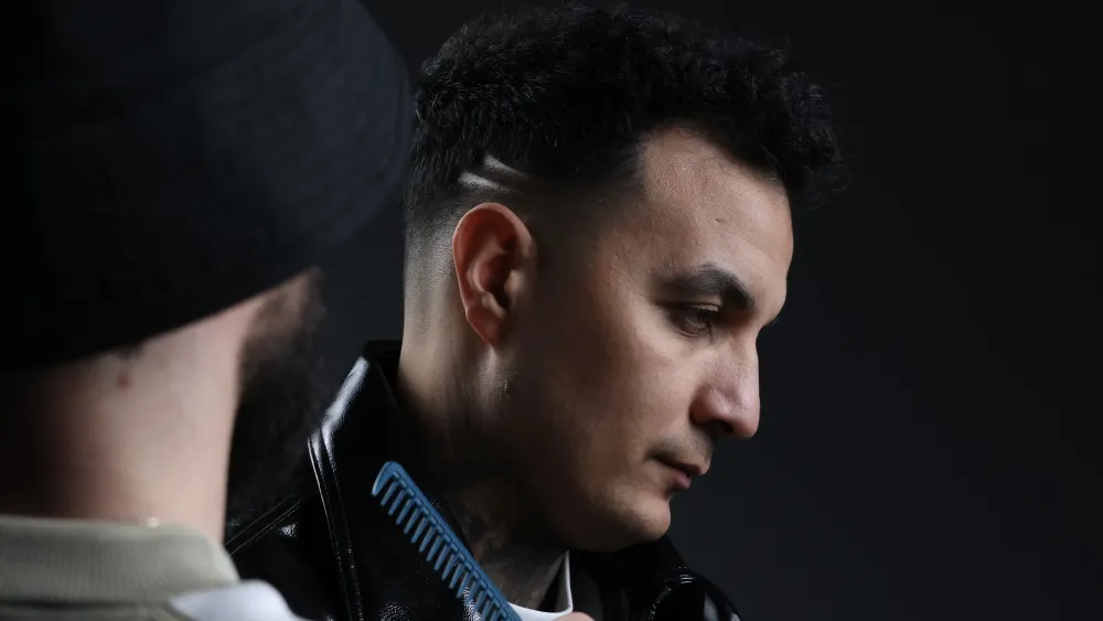 Skin fade s designom